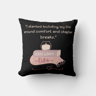 Almohada decorativa para lector sin culpa