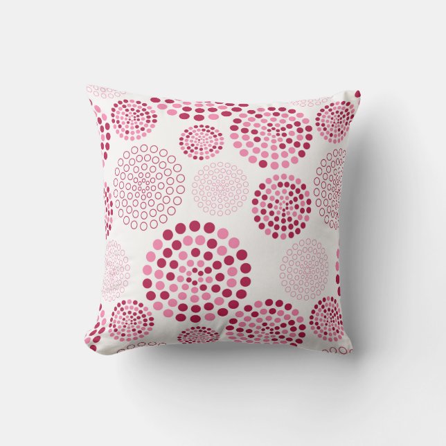 Almohada Decorativa-Patrón de Círculo (Anverso)