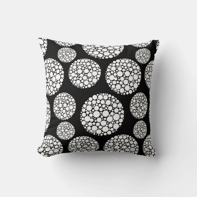 Almohada Decorativa-Patrón de Círculo (Anverso)