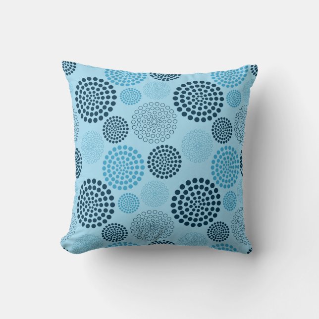 Almohada Decorativa-Patrón de Círculo (Anverso)