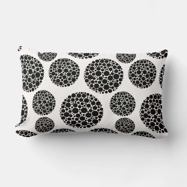 Almohada Decorativa-Patrón de Círculo (Anverso)