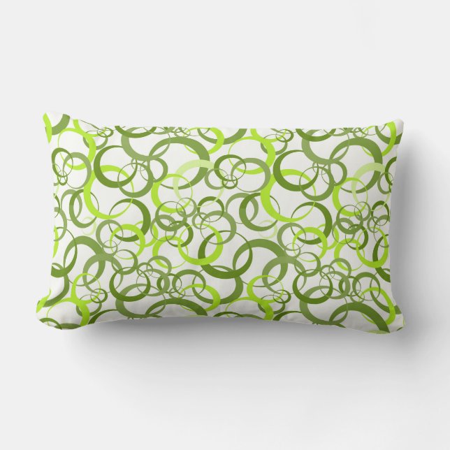 Almohada Decorativa-Patrón de Círculos (Anverso)