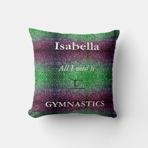 Almohada decorativa personalizada de gimnasia MORA