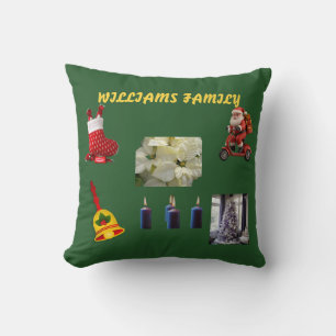 Almohada decorativa personalizada icono verde ​