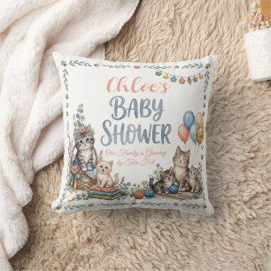 Almohada Decorativa Personalizada Tema Gatos para 