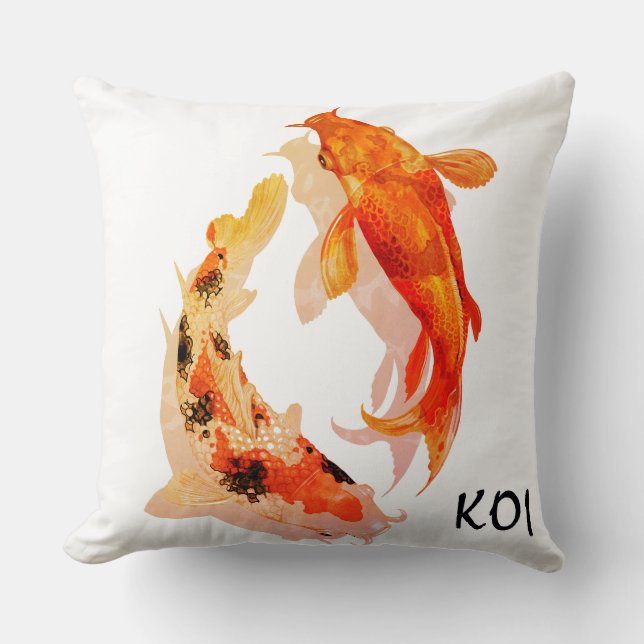 Almohada Decorativa-Pez KOI (Anverso)