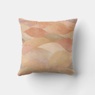 Almohada decorativa puesta de sol del desierto sil