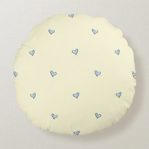 Almohada decorativa redonda para nursery con estam