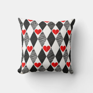 Almohada Decorativa Rey de Corazones