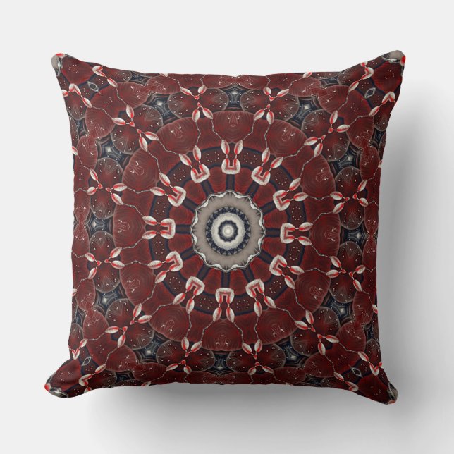 Almohada Decorativa Roja (Anverso)