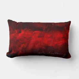 Almohada Decorativa Rojo Intenso