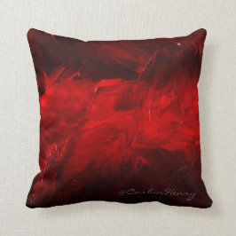 Almohada Decorativa Rojo Intenso