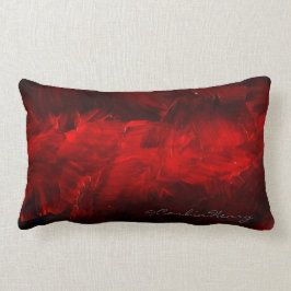 Almohada Decorativa Rojo Intenso