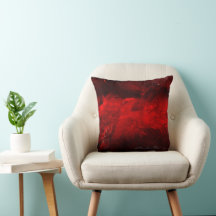 Almohada Decorativa Rojo Intenso