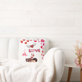 Almohada Decorativa Romántica