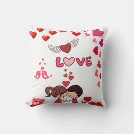Almohada Decorativa Romántica