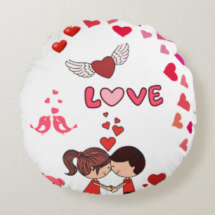 Almohada Decorativa Romántica