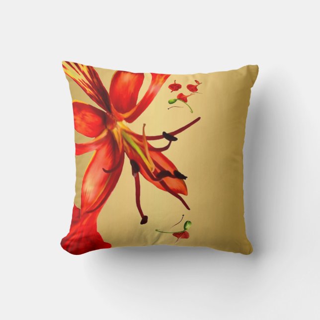 Almohada Decorativa Royal Poinciana (Anverso)