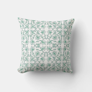 Almohada decorativa Seamless Mint Amaryllis