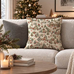 Almohada decorativa sofisticada para pueblo de vac