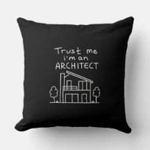 Almohada Decorativa Soy Un Arquitecto