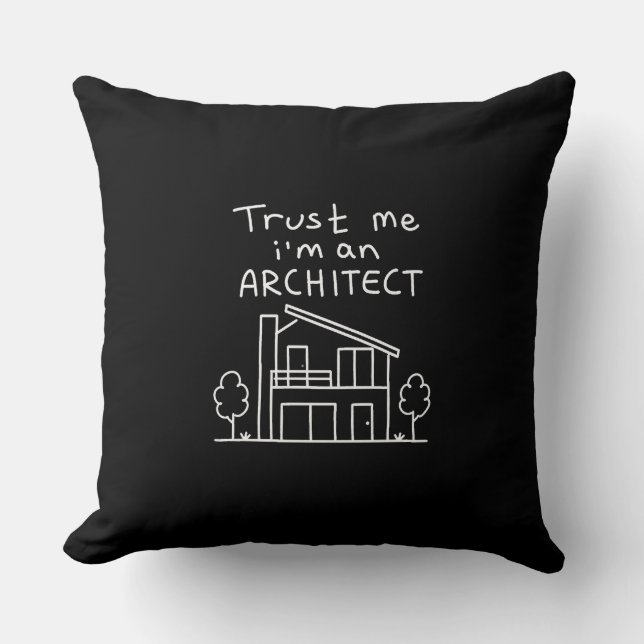 Almohada Decorativa Soy Un Arquitecto (Anverso)