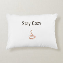 Almohada Decorativa Stay Cozy | Estética Minimalis