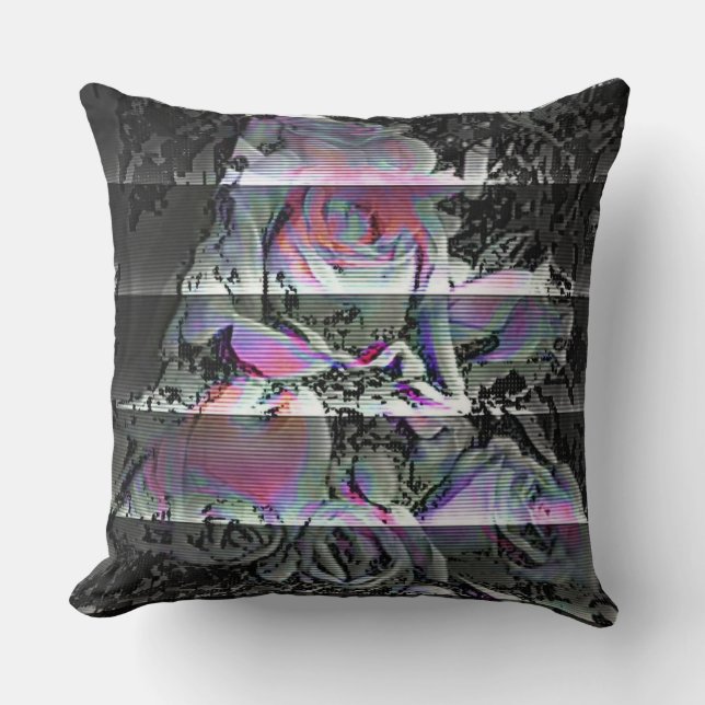Almohada decorativa Techno Bouquet (Anverso)