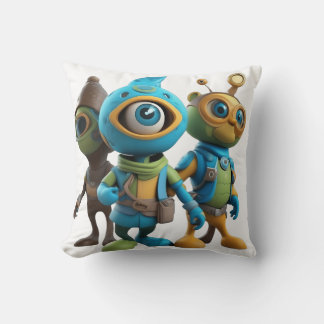 Almohada decorativa temática de dibujos animados d