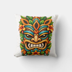 Almohada decorativa Tiki Botanical Smile