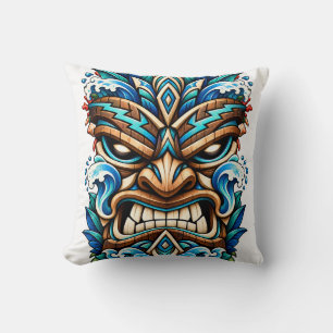 Almohada decorativa Tiki Glacier Wave