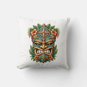 Almohada decorativa Tiki Guardian Golden Reef