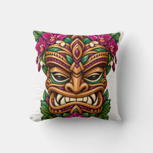Almohada decorativa Tiki Orchid Flame