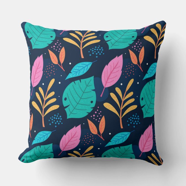 Almohada Decorativa Tonos Alegres (Anverso)