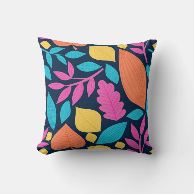 Almohada Decorativa Tonos Alegres (Anverso)