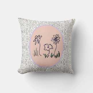 Almohada Decorativa - Tres Flores