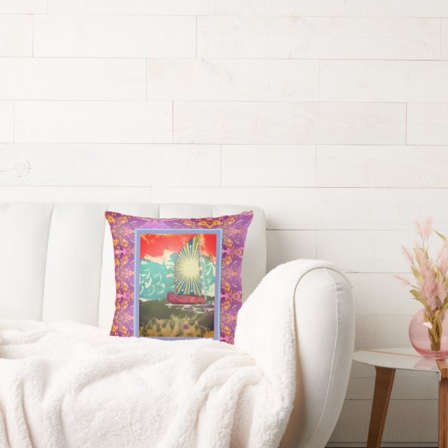 Almohada Decorativa - Vela Explosión de Estrellas (Sofá)