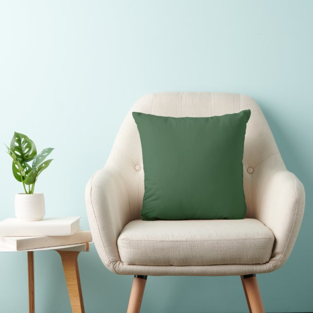 Almohada decorativa verde cazador (Silla)