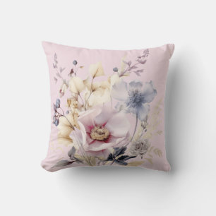 Almohada decorativa vintage shabby chic rosa