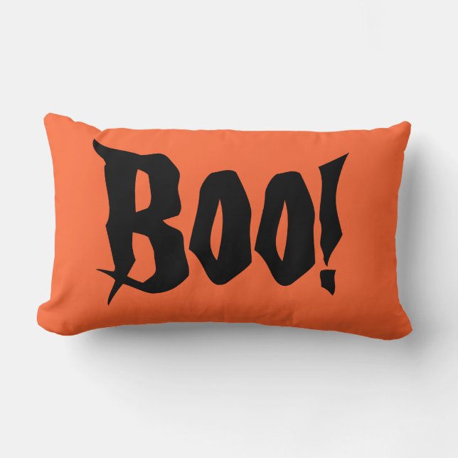 Almohada del abucheo de Halloween (Anverso)
