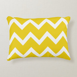 Almohada del acento de Chevron del zigzag -