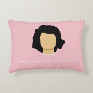Almohada del acento de Jackie Kennedy-Onassis