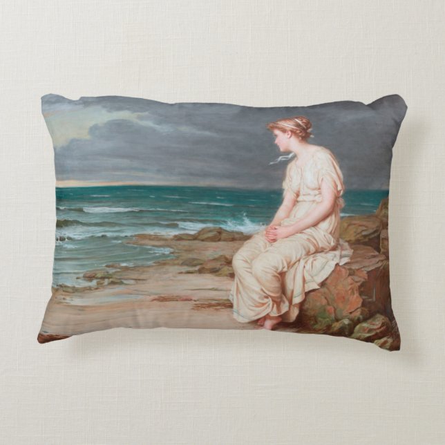 Almohada del acento de John William Waterhouse (Reverso)