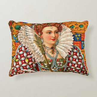 Almohada del acento de la reina Elizabeth