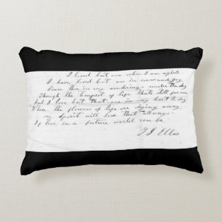Almohada del acento de las letras de la canción de