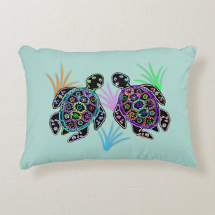 Almohada del acento de las tortugas de mar