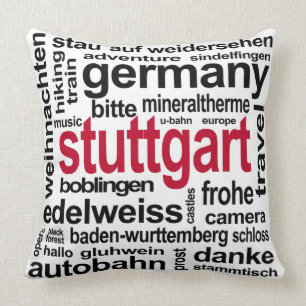 Almohada del acento de Stuttgart