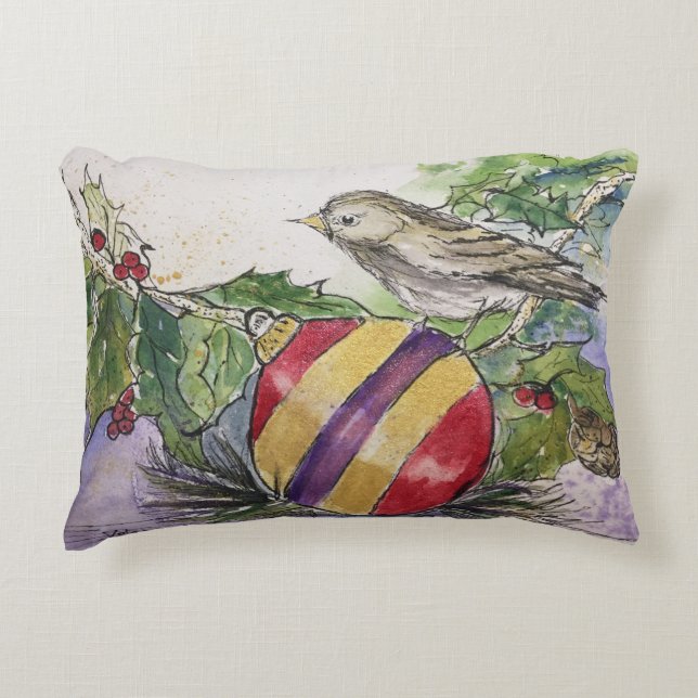 Almohada del acento del día de fiesta (Anverso)