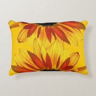Almohada del acento del girasol