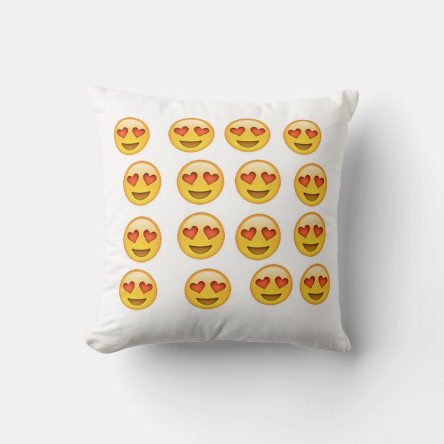 Almohada del amor de la emoji (Anverso)